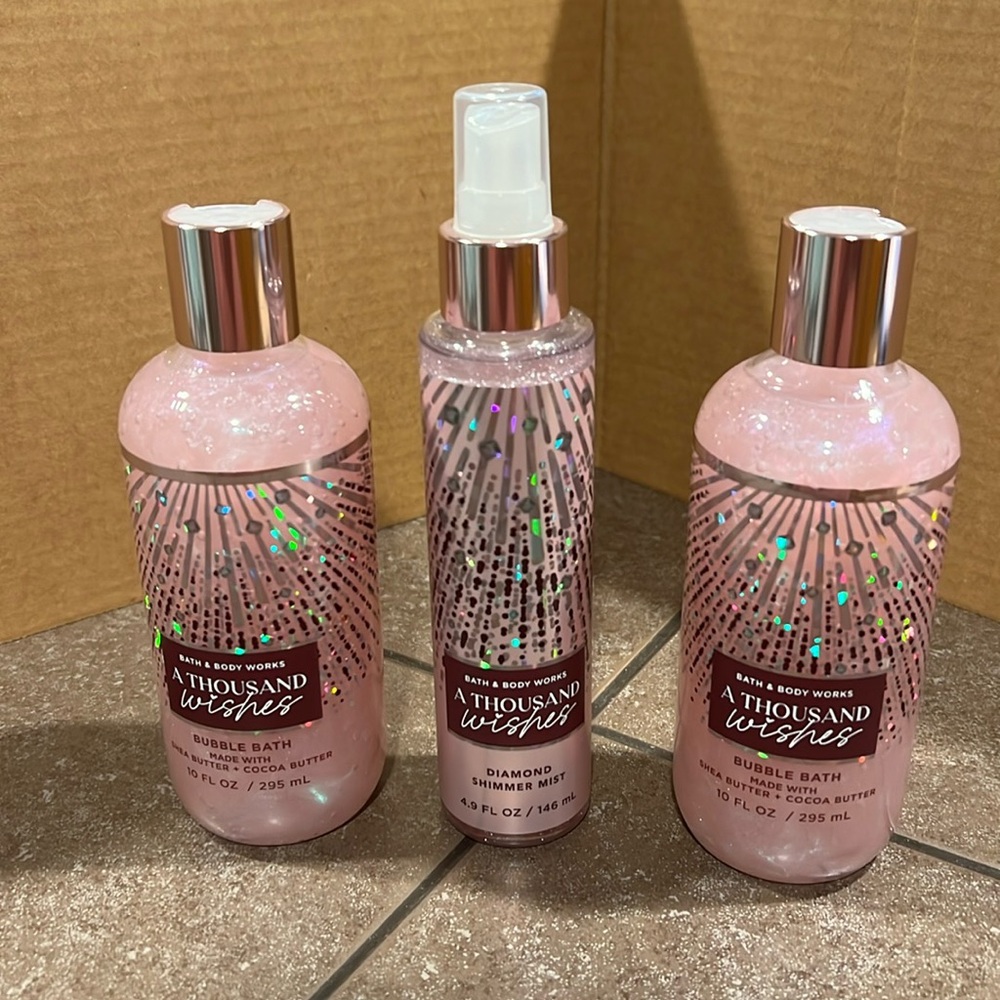 💞💫 BBW A Thousand Wishes Lot (3) NEW